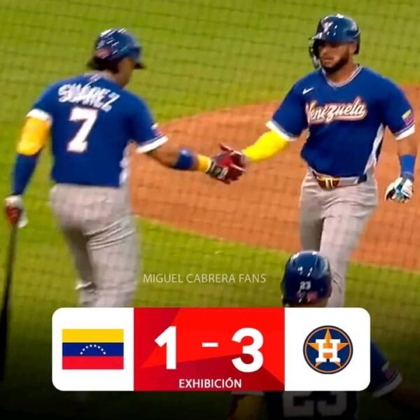 La selección de Venezuela que participará en el clásico mundial de béisbol cayó 3-1 en su primer partido