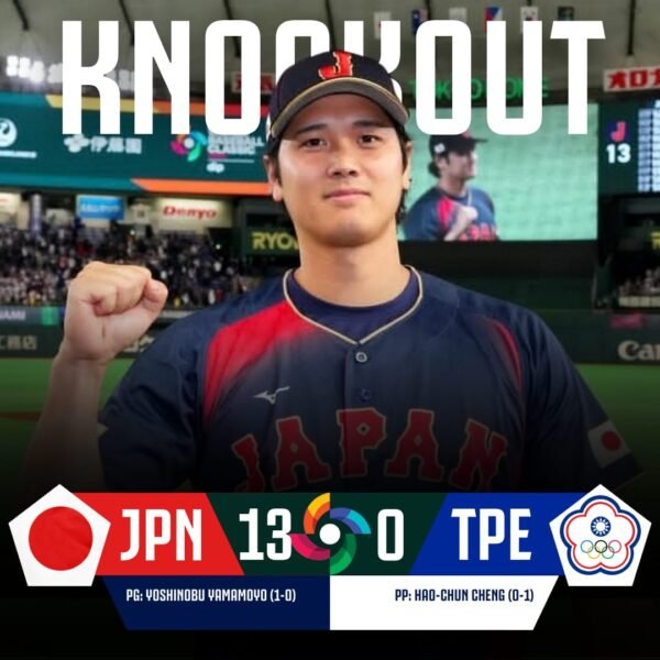 Japón inicia con contundente victoria en el Clásico Mundial de Béisbol