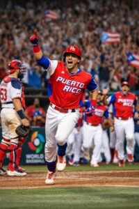 Darell Hernaiz conecta jonrón en la décima y Puerto Rico deja en el terreno a Panamá 4-3 en el Clásico Mundial