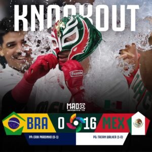 MÉXICO PULVERIZA A BRASIL EN SEIS ENTRADAS