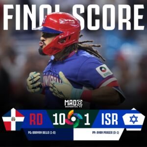 REPÚBLICA DOMINICANA ASEGURA SU BOLETO Y SE JUEGA EL LIDERATO ANTE VENEZUELA