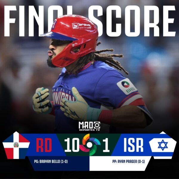 REPÚBLICA DOMINICANA ASEGURA SU BOLETO Y SE JUEGA EL LIDERATO ANTE VENEZUELA