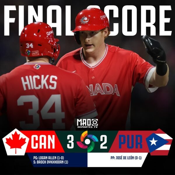 CANADÁ ASALTA SAN JUAN Y QUIEBRA INVICTO DE PUERTO RICO