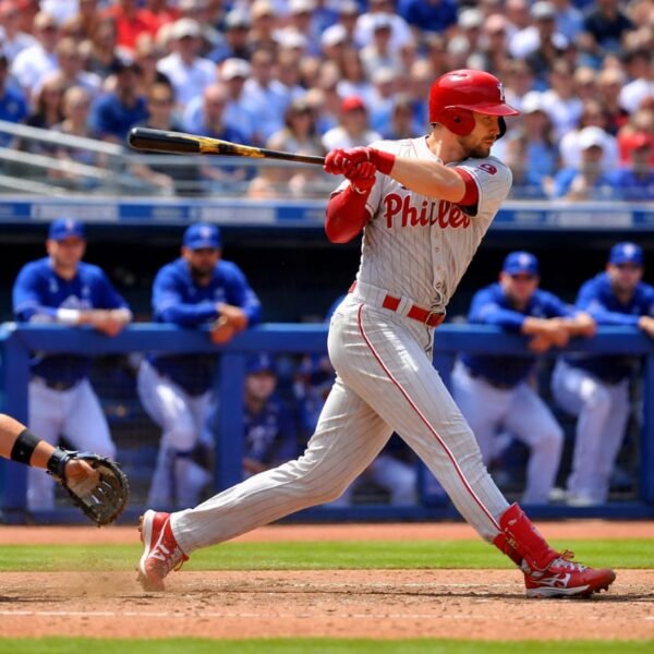 Filis superan a los Azulejos 8-5 en la pretemporada de MLB con aporte de Trea Turner