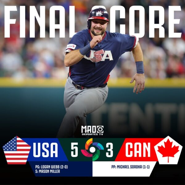 SE DEFINE LA PRIMERA SEMIFINAL DEL CLÁSICO MUNDIAL DE BEISBOL