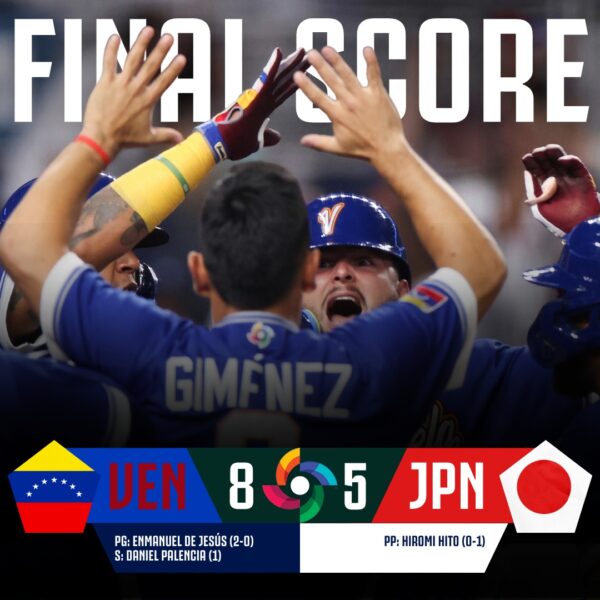 VENEZUELA LOGRA LA ÉPICA, ES SEMIFINALISTA Y OLÍMPICA