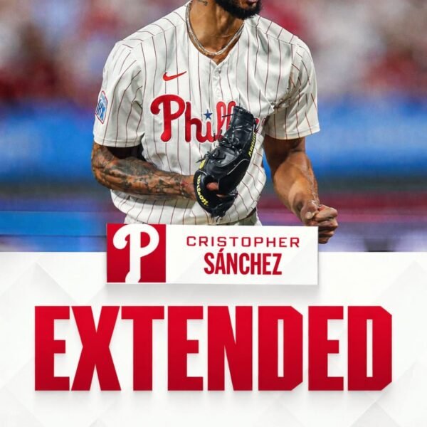 Phillies blindan a Cristopher Sánchez con contrato de $107 millones tras temporada estelar