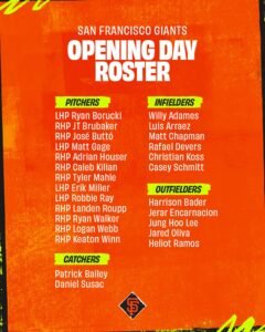 Gigantes de San Francisco apuestan fuerte por el talento latino en su roster del Opening Day