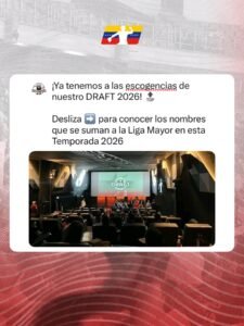 Draft de jugadores de la Liga Mayor 2026