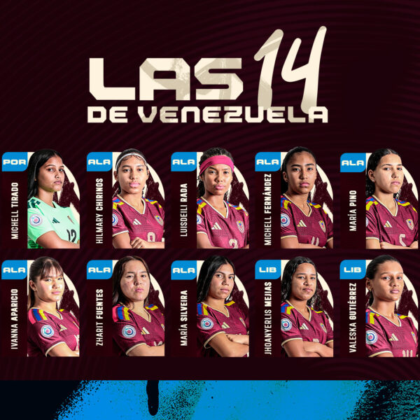 La Vinotinto definió sus 14 convocadas para el Sub-20 Futsal Femenino